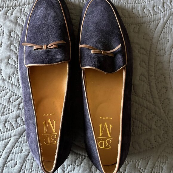3DM Lifestyle Blue Suede Loafers